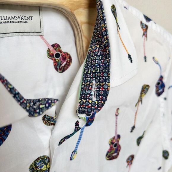 Williams & Kent Button Up Shirt Mens XXL - Picture 8 of 9